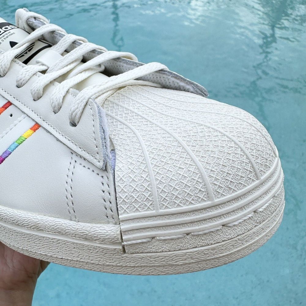 Adidas Superstar x Rich Mnisi Low Pride Men's Athletic Shoes ID7493 - Picture 6 of 13
